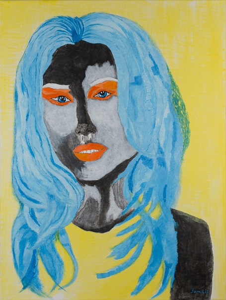 Femeninas von Yamelis Kimpel, Kunst Leinwand Bild Grösse 80cm x 60cm
